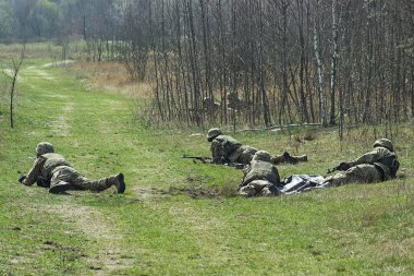 Taktik egzersizleri, askeri asker