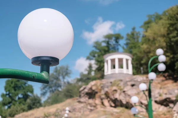 Beautiful Lantern Alcove Rocks Spring Park — Stock Photo, Image