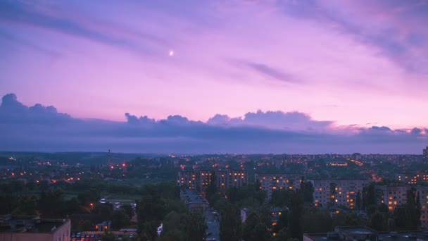 Сандаун на даху — стокове відео