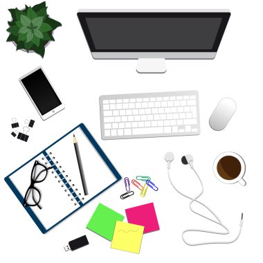 Masaüstü ofis masaları