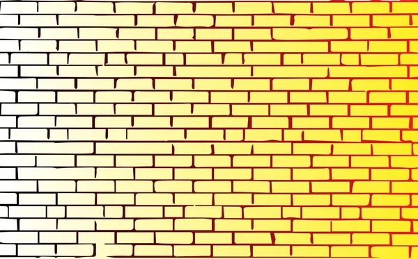 Briques fond coloré — Image vectorielle