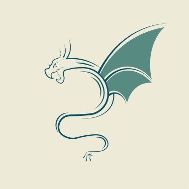 Yeşil ejderha eskiz