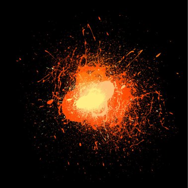 Kaotik boya lekeleri