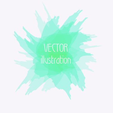 Noktalar üzerinde fırça boya