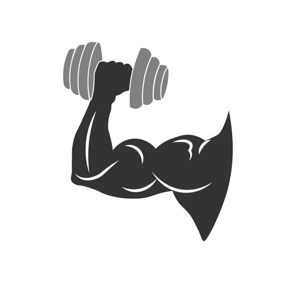 Güçlü kol siluet