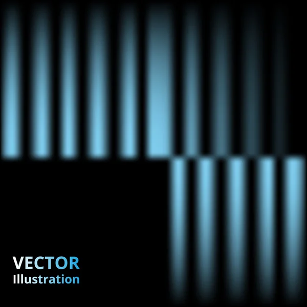 Egyenes színes vonalak absztrakt vektor háttér — Stock Vector