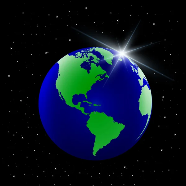 Icona Globo Terra. In Asia. Mappa del Mondo con Globi dettagliata modificabile. Illustrazione vettoriale . — Vettoriale Stock