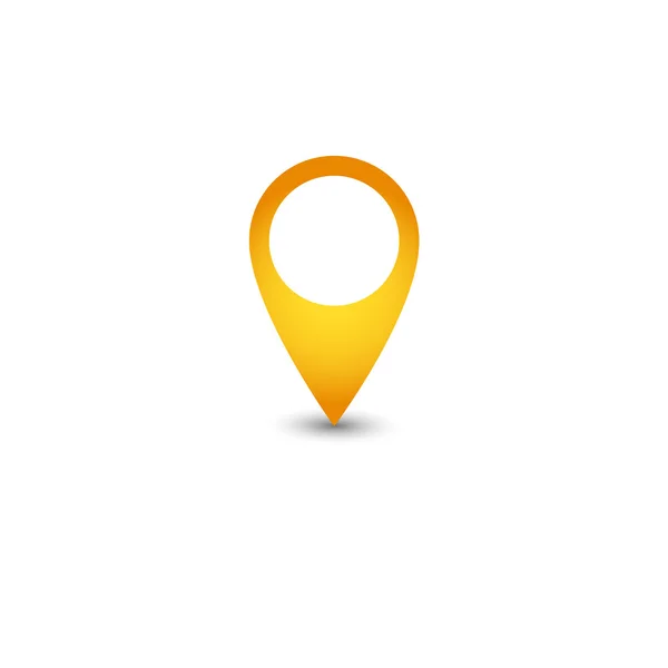 Colorful location icon. Vector illustration. — Stock Vector