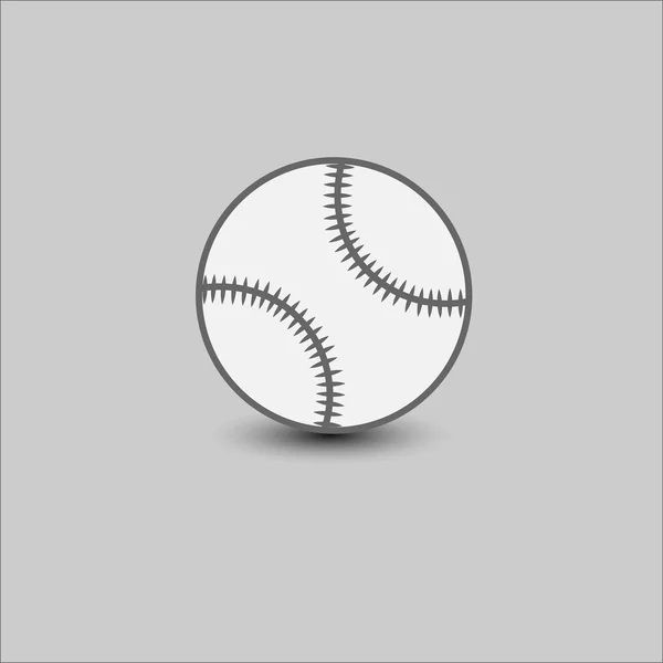 Baseball-Ikone Vektorillustration. — Stockvektor