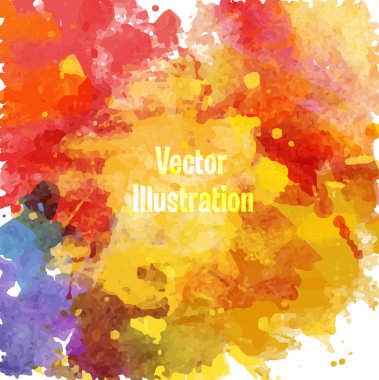 fırça darbeleri. vektör çizim.