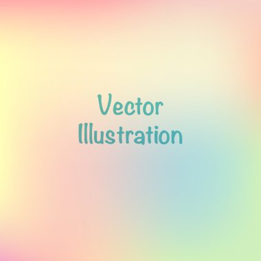 Bulanık soyut vektör arka plan. Vektör İllüstrasyonu.