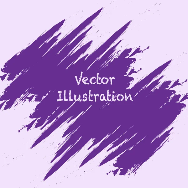 Brush strokes. Vector illustration. — Stock Vector