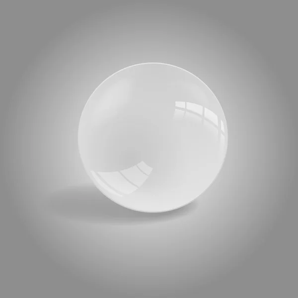 Ρεαλιστική πολύχρωμη μπάλα. Vector εικονογράφηση. — Διανυσματικό Αρχείο