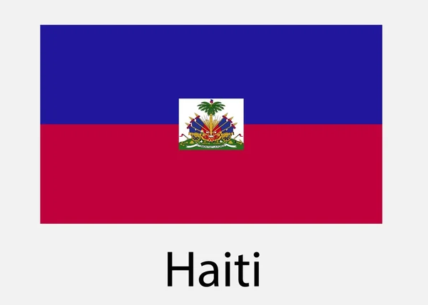 Прапор Гаїті. Векторні ілюстрації. — стоковий вектор