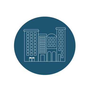 Evleri beyaz simgesi