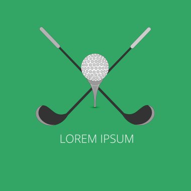 Golf Icons set