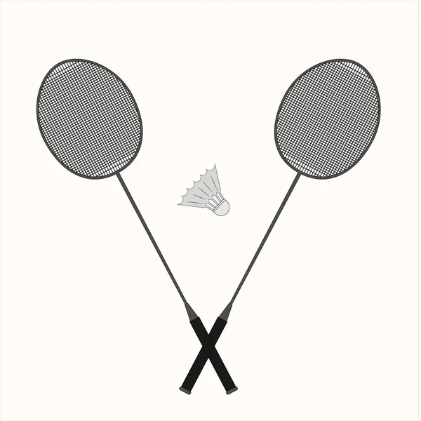 Badminton Ange ikon — Stock vektor