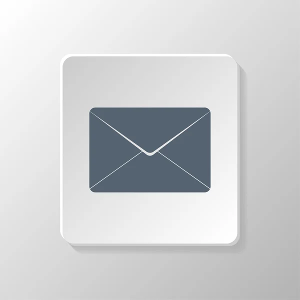Enveloppe postale signe — Image vectorielle
