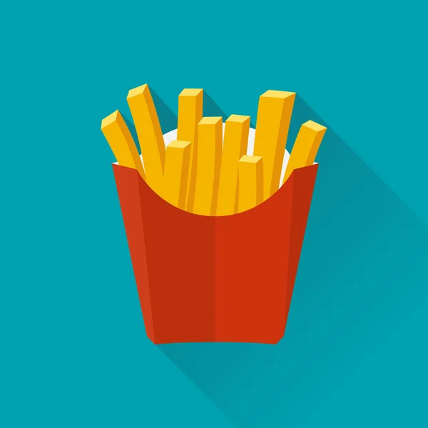 Patates kızartması. Vecto