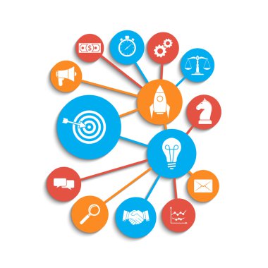 İş Stratejisi Konsepti.