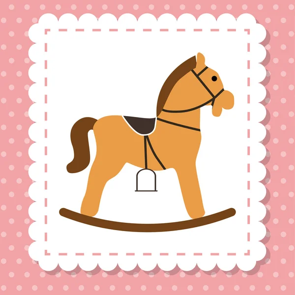 Rocking Horse icon. — Stock Vector