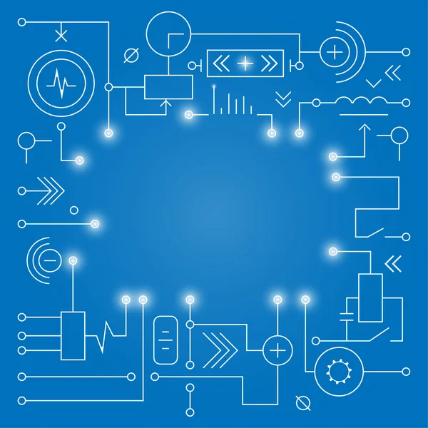 Soyut teknoloji arkaplanı