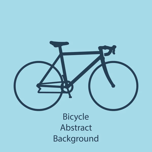 Bicicleta vetor de fundo — Vetor de Stock