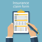 Formular für Versicherungsansprüche