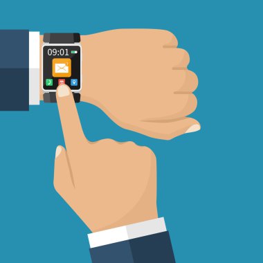 Akıllı izle vektör