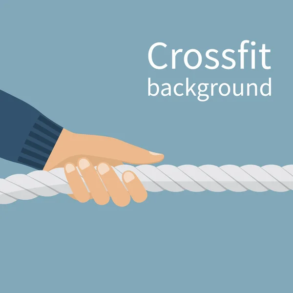 CrossFit koncepcja wektor — Wektor stockowy