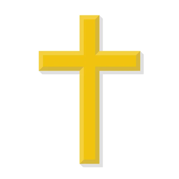 Wektor Religijne Cross — Wektor stockowy