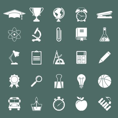 Eğitim simgeler vektör