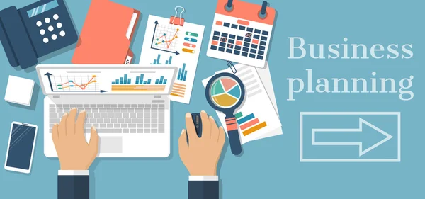 Business Planning Concept — Stockvector