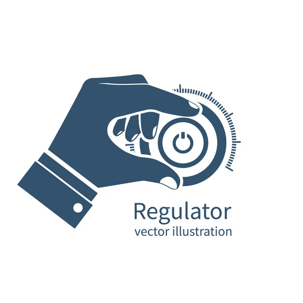 Regulador de iconos, controlador — Vector de stock
