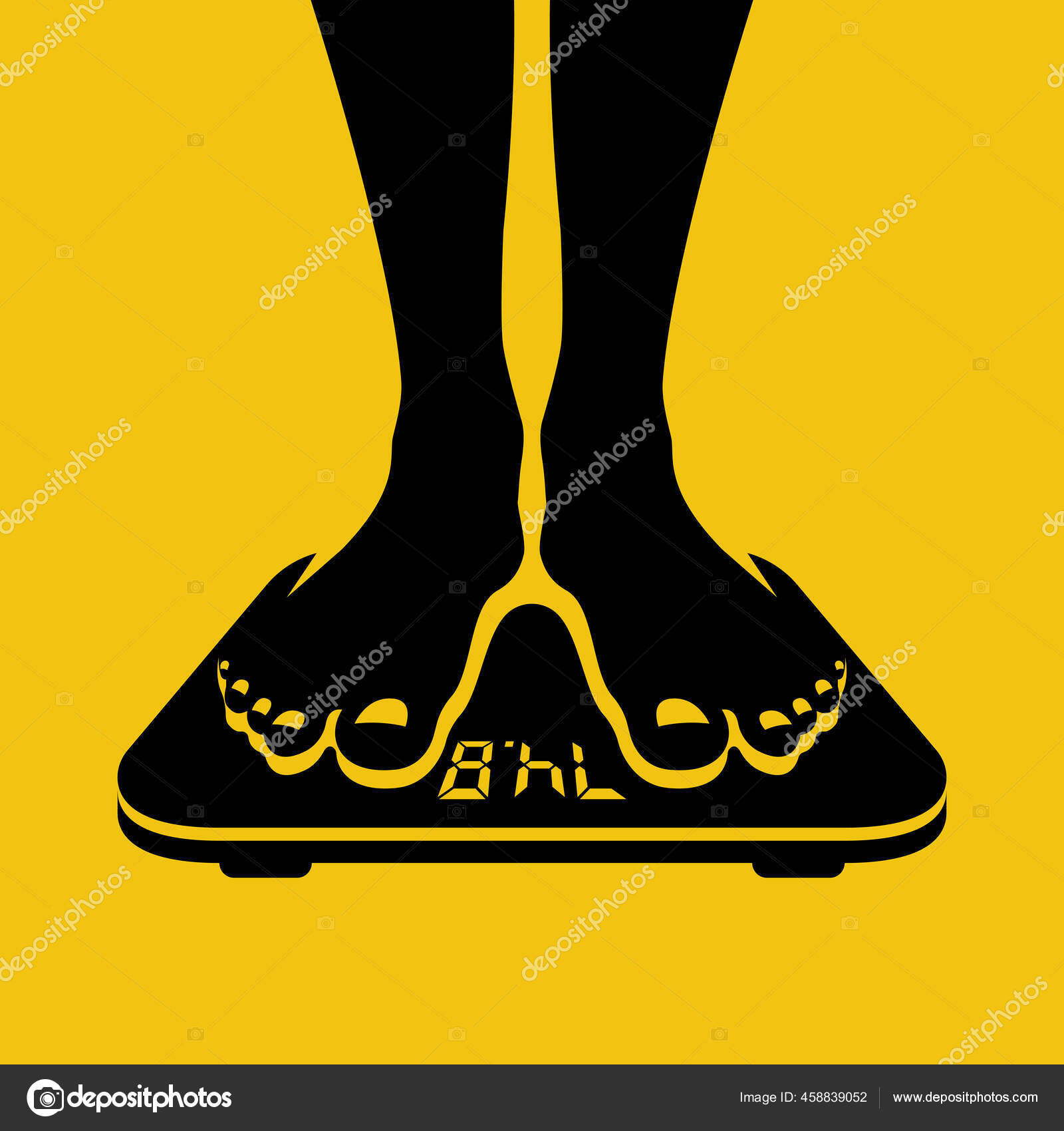 Man Standing Weight Scale Man Legs Scales Human Weighed Body Stock man-standing-weight-scale-man-legs-scales-human-weighed-body-stock
