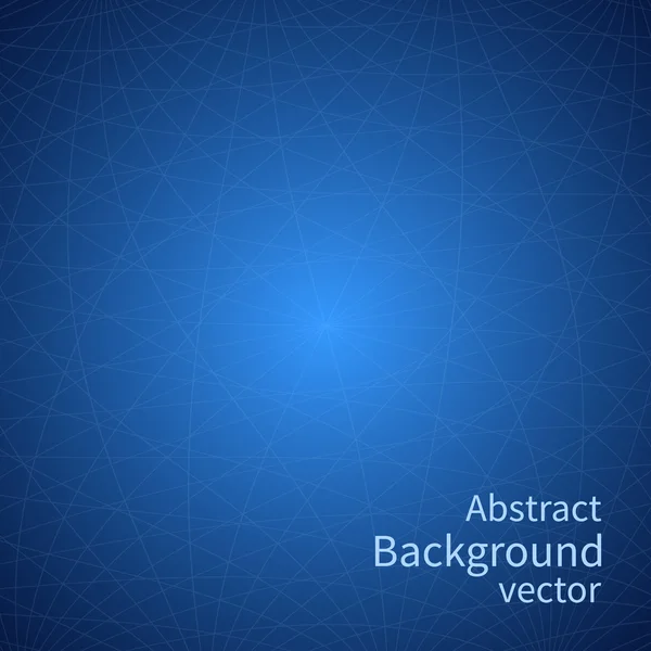 Abstract background vector. Lines on a blue background. Design g — Stock vektor