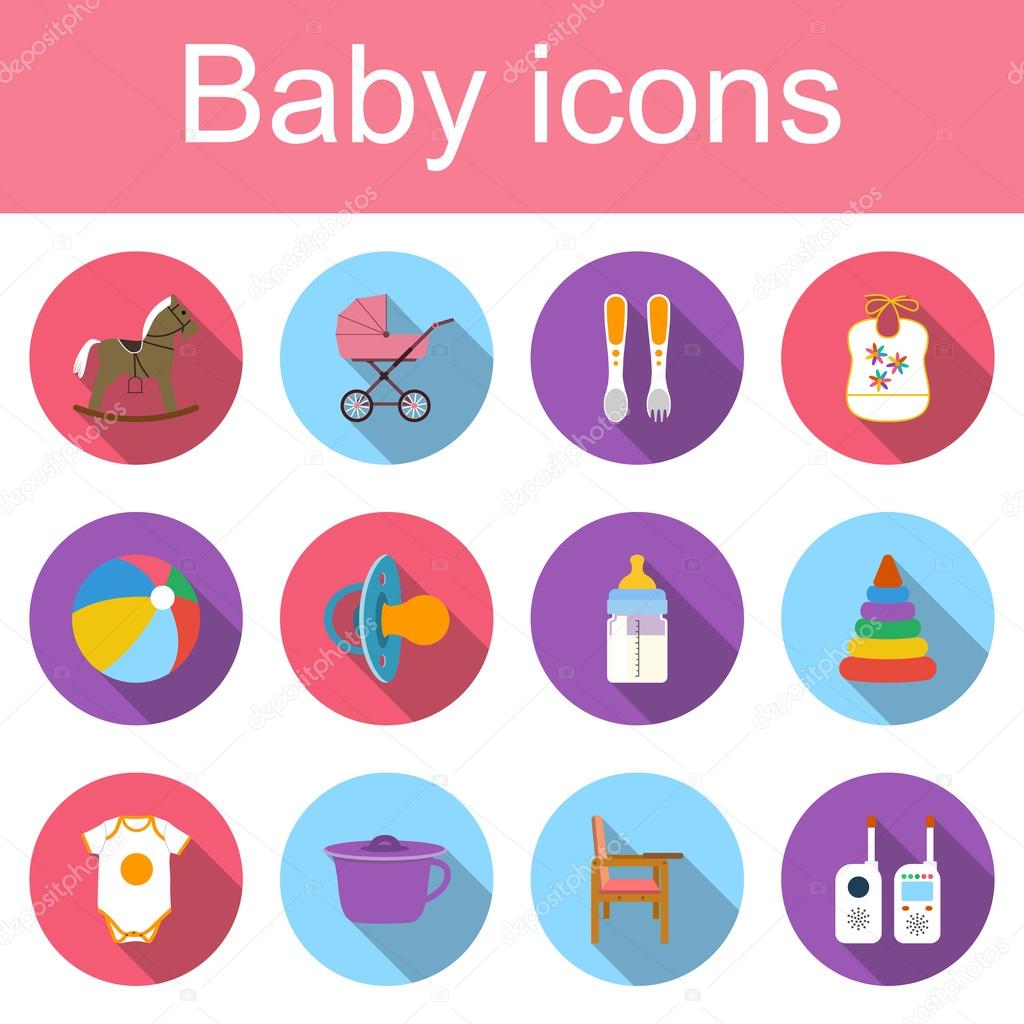 Set baby icons