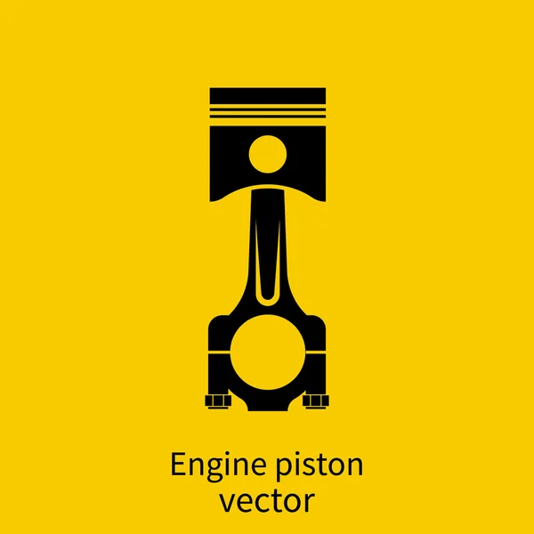 Icono del pistón del motor — Archivo Imágenes Vectoriales