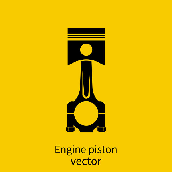 Engine piston icon