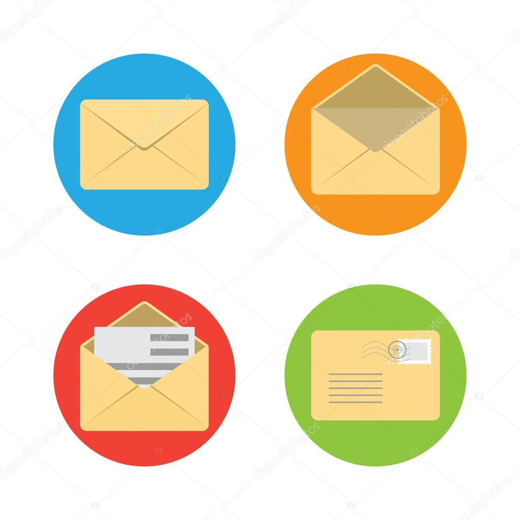 envelope flat icon