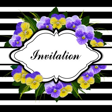 çiçek vektör arka plan.