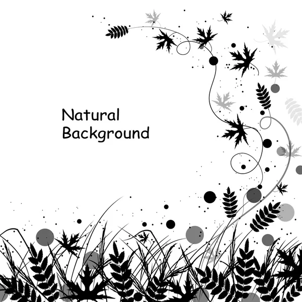 美丽的自然背景 — 图库矢量图片