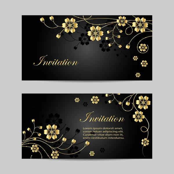 Set di banner orizzontali — Vettoriale Stock