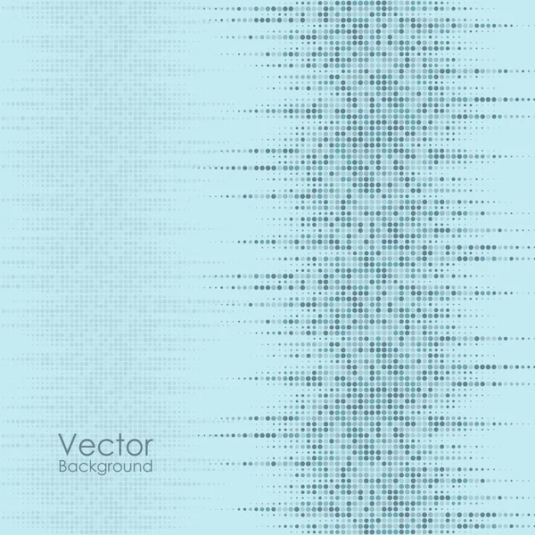 Vector fundo abstrato com os pontos azuis —  Vetores de Stock