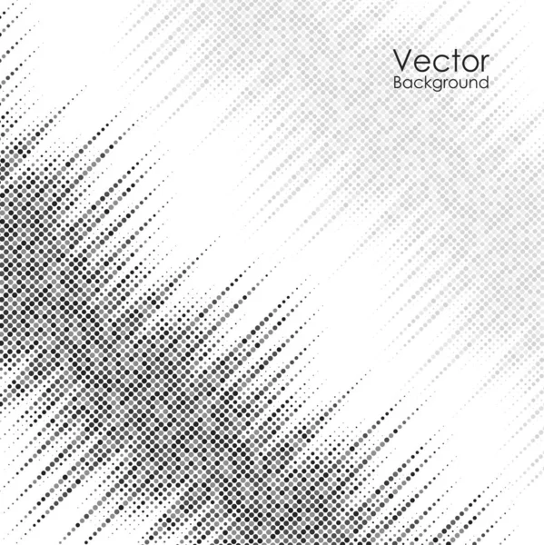 Абстрактный фон с черными и серыми точками — стоковый вектор