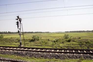 Tarım oğlu Nagar yakınındaki. Bihar. Hindistan