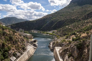 Ciudad Rodrigo, Salam nehre baraj yapıda güneşli bir günde