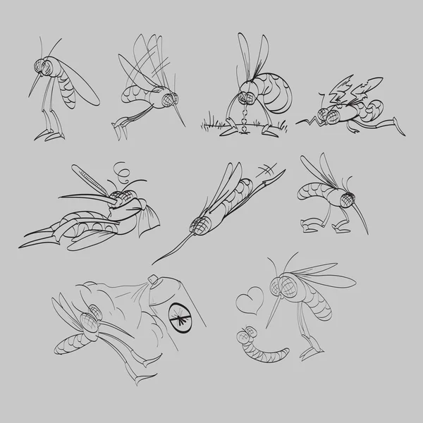 Vintage Illustration Mosquito Royalty Free Vintage Illustration Mosquito Vector Images Drawings Depositphotos