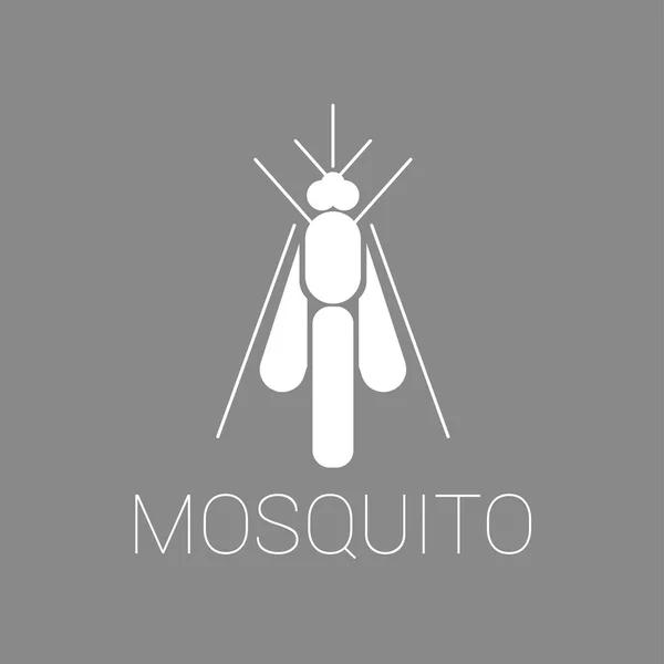 Vektormückensymbol — Stockvektor