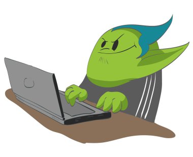 Vektör Internet Troll